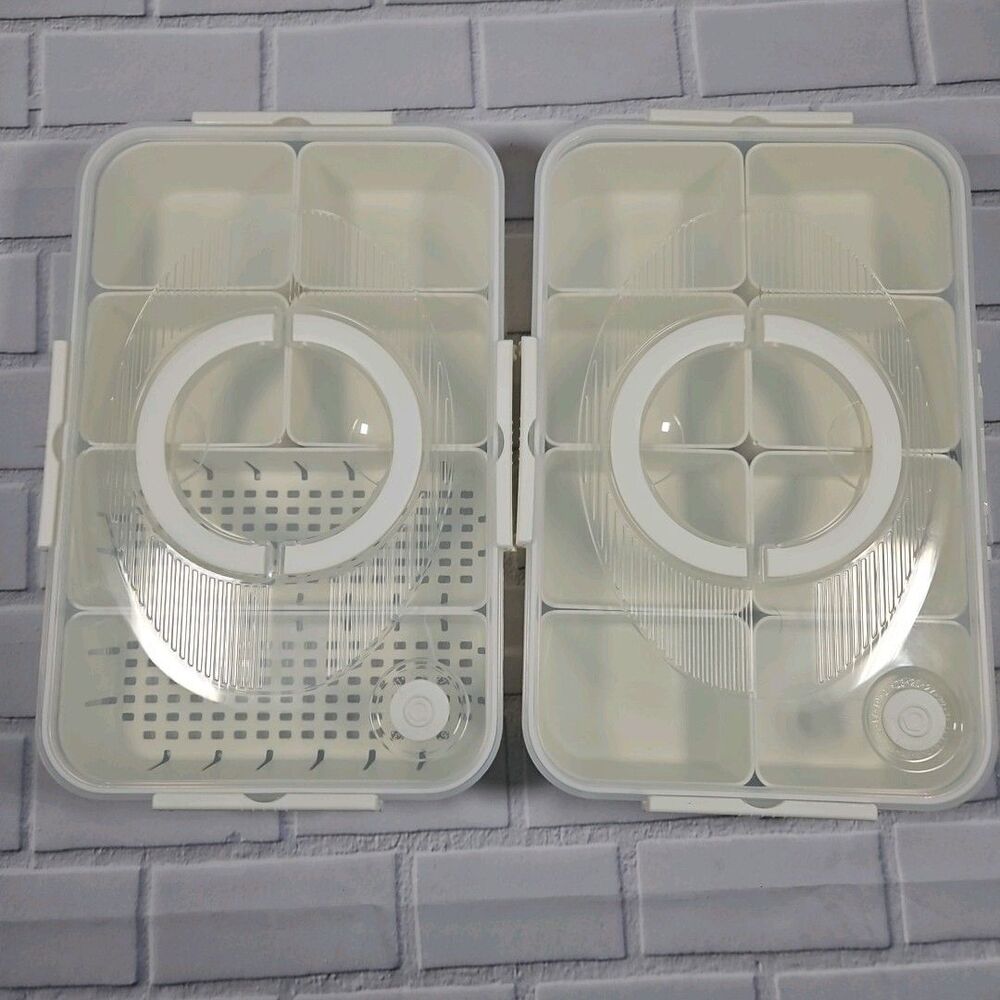 Galanova 2Pack Snack Box Container, microwavable/ dish safe with Lid and Handle - Picture 13 of 16
